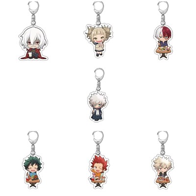 Schlüsselanhänger Anime My Hero Academia Acrylfiguren: Toga Dabi Falken & mehr