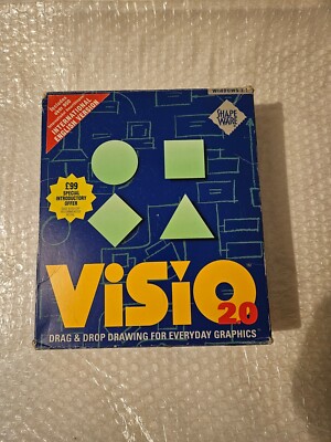 1992 Visio 2.0 3,5'' Microsoft Windows 3.1