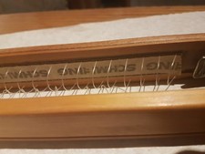 Altes Weberschiffchen Schmeing Weseke 46cm, sehr gut erhalten 