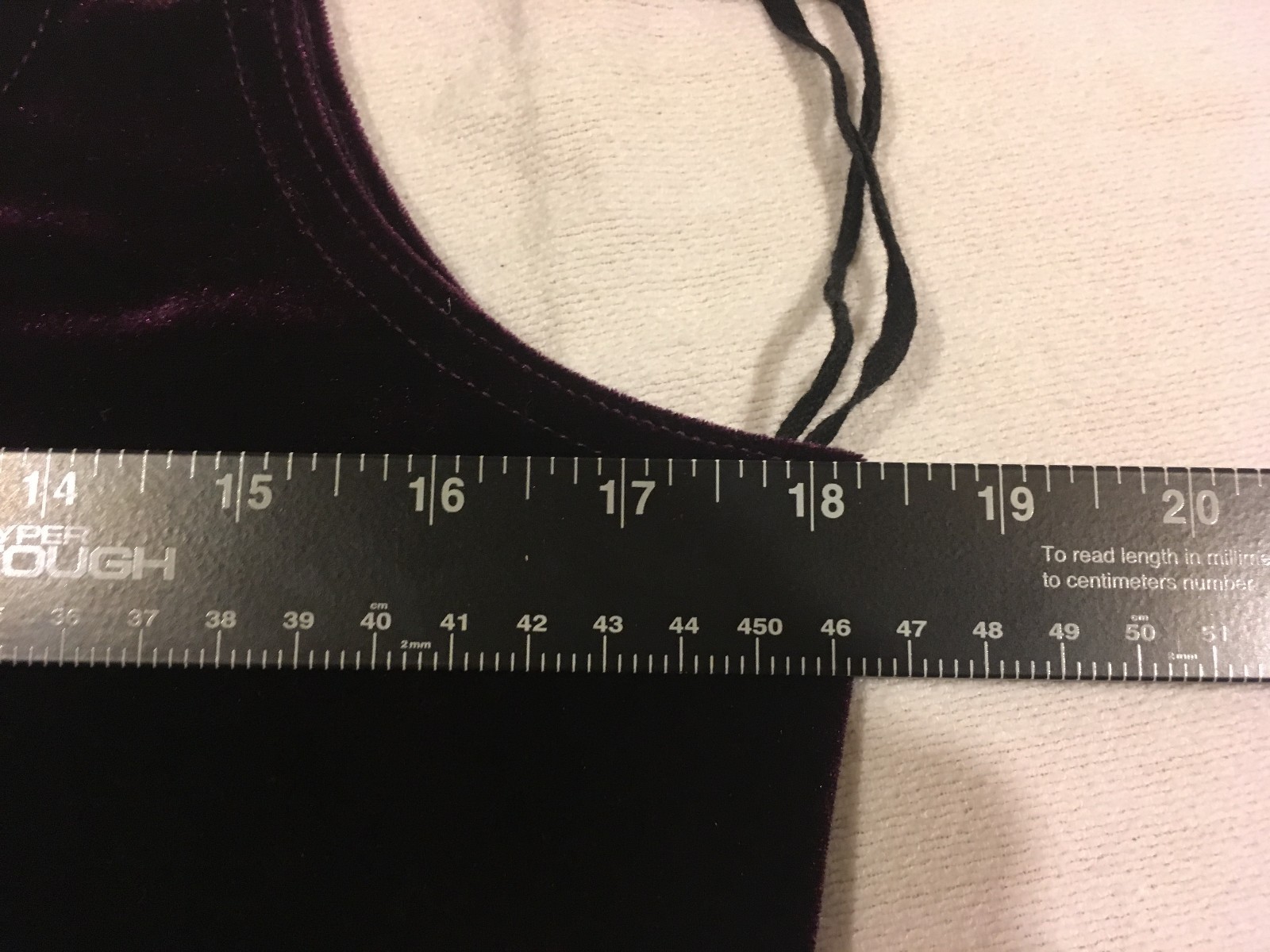 Onxy Nite By Wendye Chaitin Plum Dark Purple 18 Semi Formal Evening Dress image 2