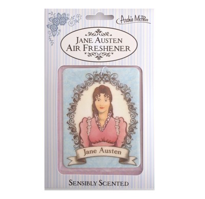 Archie Mcphee Jane Austen Sensibly Scented Air Freshener (739048124378)