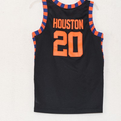 Allan Houston #20 New York Knicks NBA Nike Black Jersey 1952 