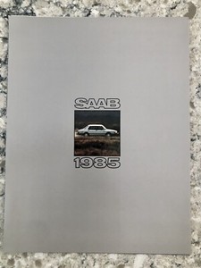 1985 Saab Turbo 900S 900 Brochure