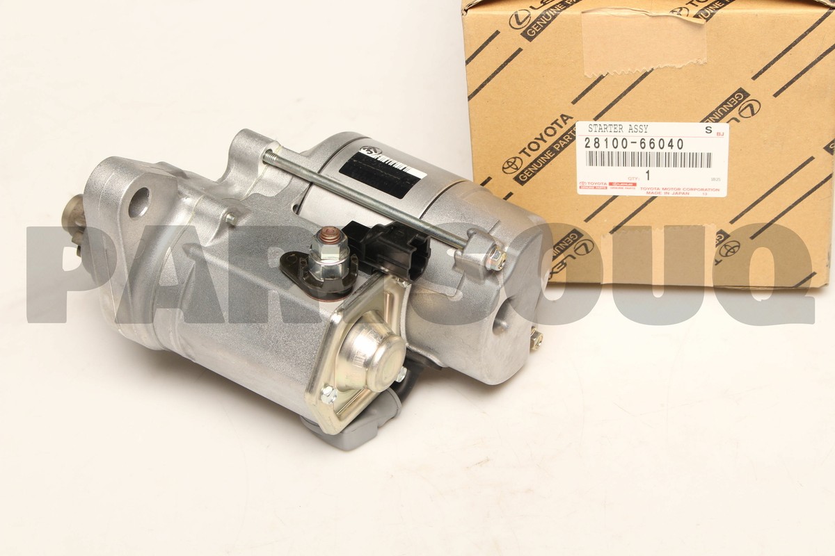 とっぴー 28100-31041 Genuine Toyota STARTER ASSY 1GR-FE FORTUNER