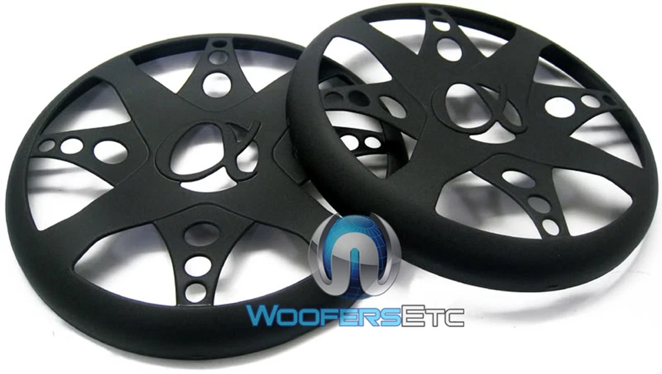 2 ALPHASONIK 15" NEGRO UNIVERSAL PROTECCIÓN SUBWOOFERS ALTAVOCES PARRILLAS CUBIERTAS Foto 2 de 4
