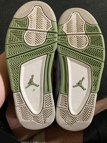Jordan 4 Retro Seafoam Green Women’s Size 7 (5.5 MEN) Great Cond. Authentic! - Picture 5 of 9