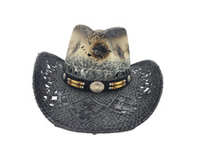 Cowgirl Hat Straw Vintage Western Party Concert Men Women's Cowboy Hat Boho