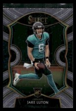 2020 Panini Select #98 Jake Luton Rookie Jacksonville Jaguars