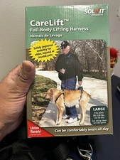 A4 Solvit CareLift FULL Body Dog Lifting Harness Size Large 70-130 (open Box)