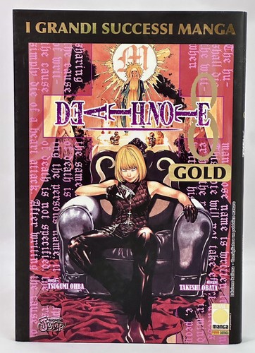 PLANET MANGA I GRANDI SUCCESSI MANGA DEATHNOTE 8 GOLD OHBA OBATA SHONEN JUMP - Picture 2 of 7