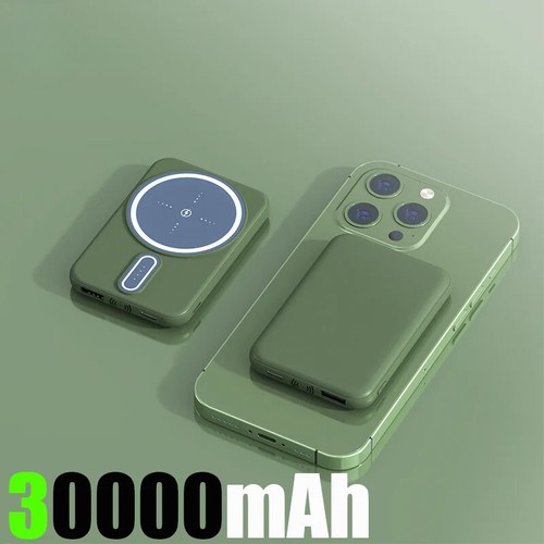 Banque d'alimentation 50000mAh charge magnétique sans fil légère charge super rapide - Photo 17 sur 36