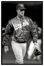 Jose De Jesus (1989) Kansas City Royals Vintage Baseball Postcard PCKR