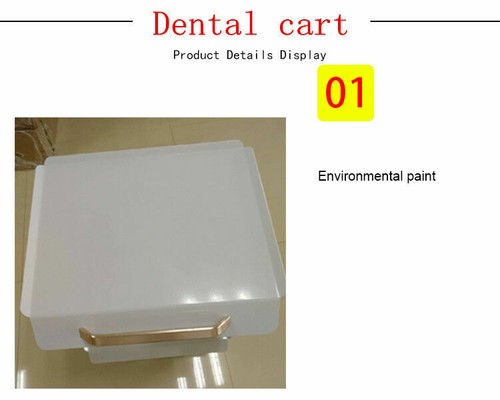 Medical Dental Lab Trolley Cart with Socket Dental Intraoral Scanner Mobile Cart - Picture 13 of 13