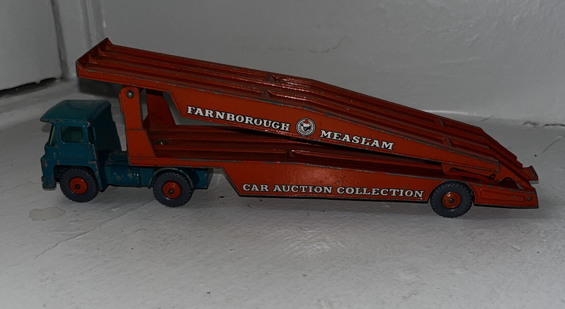 Lesney Matchbox Guy Warrior Car Transporter King Size K-8 | eBay