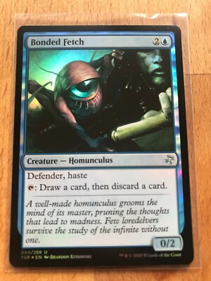 MTG Magic 1x FOIL Bonded Fetch (Time Spiral Remastered) M/NM Eng