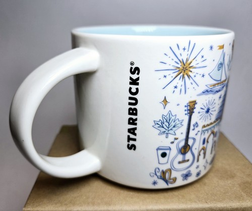NEW Starbucks EPCOT Mug Disney 50th Anniversary Been There Series Pin Drop 14oz - Picture 7 of 13