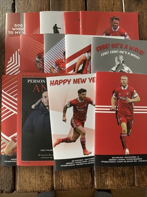 ABERDEEN HOME PROGRAMMES 2019/20 CHOOSE FROM DROP DOWN MENU ABERDEEN HOME PROGRAMMES 2019/20 CHOOSE FROM DROP DOWN MENU
