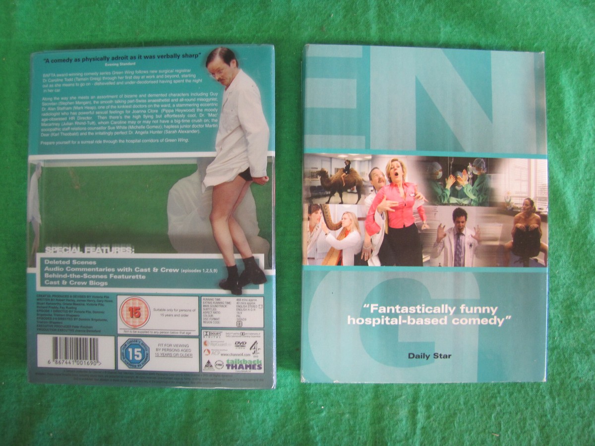 Green Wing Cast Green Wing The Complete First Series DVD Boxset UK