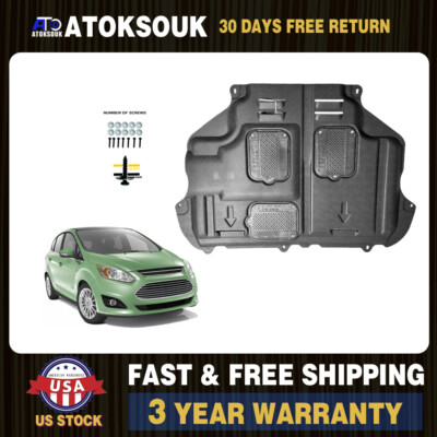 Auto Under Engine Guards Fit For 2013-2018 Ford C-Max Splash Guand Mud Flaps