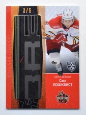 2020-21 Sereal KHL Stick Kunlun Red Star Beijing #STI-029 Sam Lofquist 3/6