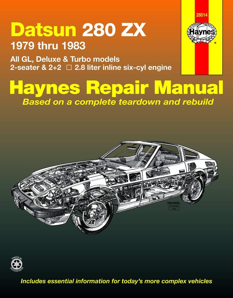 Datsun 280ZX (79-83) Haynes Repair Manual by Haynes
