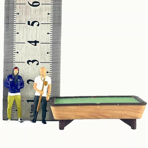 1/64 Scale Miniature Pool Table Resin Miniature Figures for Miniature Scenes - Picture 5 of 7