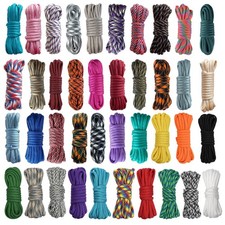 40 Colors Paracord Cord Multifunction 550lb 10 feet, Mixed