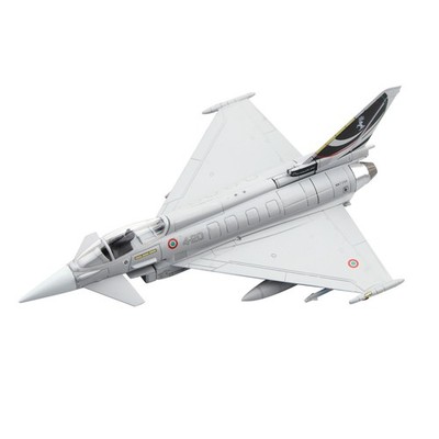 Eurofighter Typhoon Fighter im Maßstab 1:100 Diecast Metall-Legierung Desktop