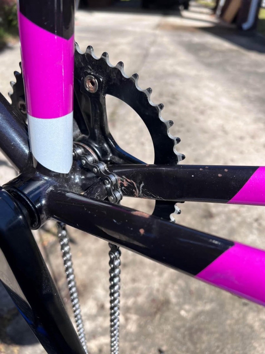 ALL CITY BIG BLOCK 46CM 52CM TRACK FIXED GEAR BIKE MIDNIGHT FROST VIOLET - Main Image