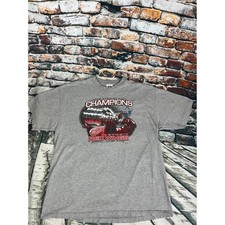 Detroit Red Wings 2008 Stanley Cup Champions Majestic T Shirt Mens XL