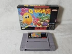 Q*Bert 3 Super Nintendo SNES game w/ box (Tested) no Manual