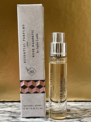 Essential Parfums ROSE MAGNETIC Eau de PARFUM Official Travel Spray .33oz/10mL