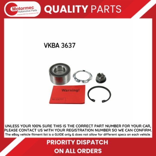 WHEEL BEARING KIT VKBA 3637 FOR RENAULT CLIO/CAMPUS/III/EURO MODUS/GRAND 1.5L - Image 24