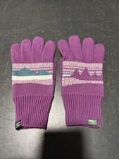 LL Bean Katahdin Winter Gloves Teal Purple 90  s Color Scheme New Kids M/L