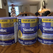 3 cans Similac Total Comfort Powder 29.8oz EXP: 11/2026