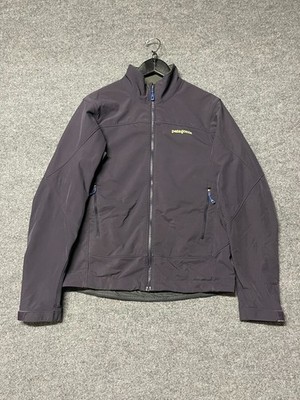 Patagonia Jacket Mens Small Blue Adze Full Zip Hybrid Softshell Polartec Outdoor