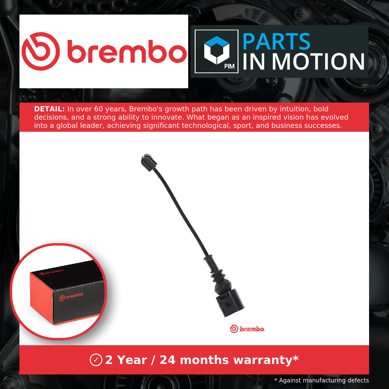 Fits BREMBO A 00 492 Pad Sensor - Image 10