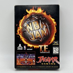 NBA Jam: Tournament Edition - Atari Jaguar - In Box With Manual CIB TESTED