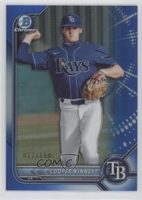 2022 Bowman Chrome Prospects Blue Refractor 12/150 Cooper Kinney #BCP-54 9hx