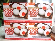 Pitis Gaoyou Boiled Salted Shelf Stable Preserved Duck Eggs (Lot of 4)