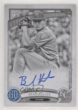 2019 Topps Gypsy Queen Auto Black & White 40/50 Brad Keller #GQA-BK Auto 0d4