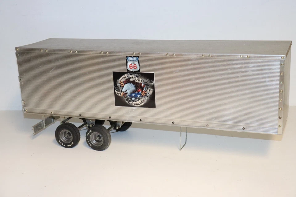 Vintage RC Modell Container Auflieger Sattelauflieger für LKW Truck Scale 1:16 - Bild 3 von 4