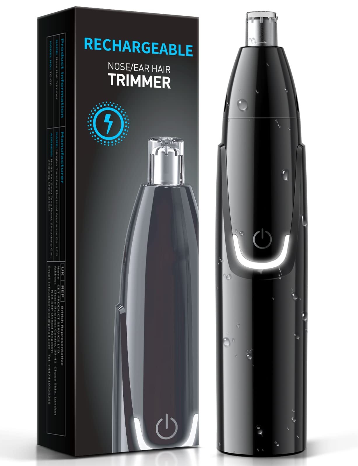 2025 Painless Rechargeable Trimmer for Ear Nose Eyebrow Hair