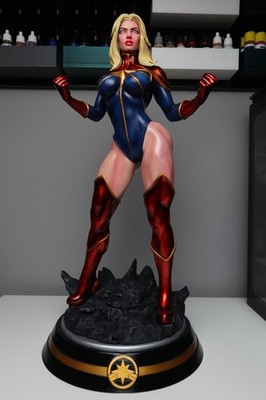 Sexy Captain Marvel Statue Marvel Sexy Carol Denvers Figur Pre-Order