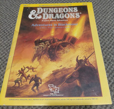 DA1 Adventures in Blackmoor - Dungeons & Dragons Expert Adventure - Stain No Map