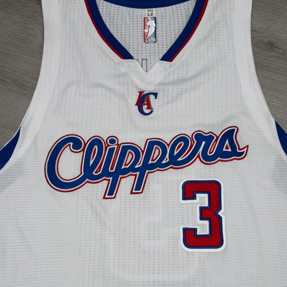 Camiseta CHRIS PAUL Corte Profesional Los Angeles Clippers L +2 Adidas Auténtico Juego de Equipo Foto 2 de 4