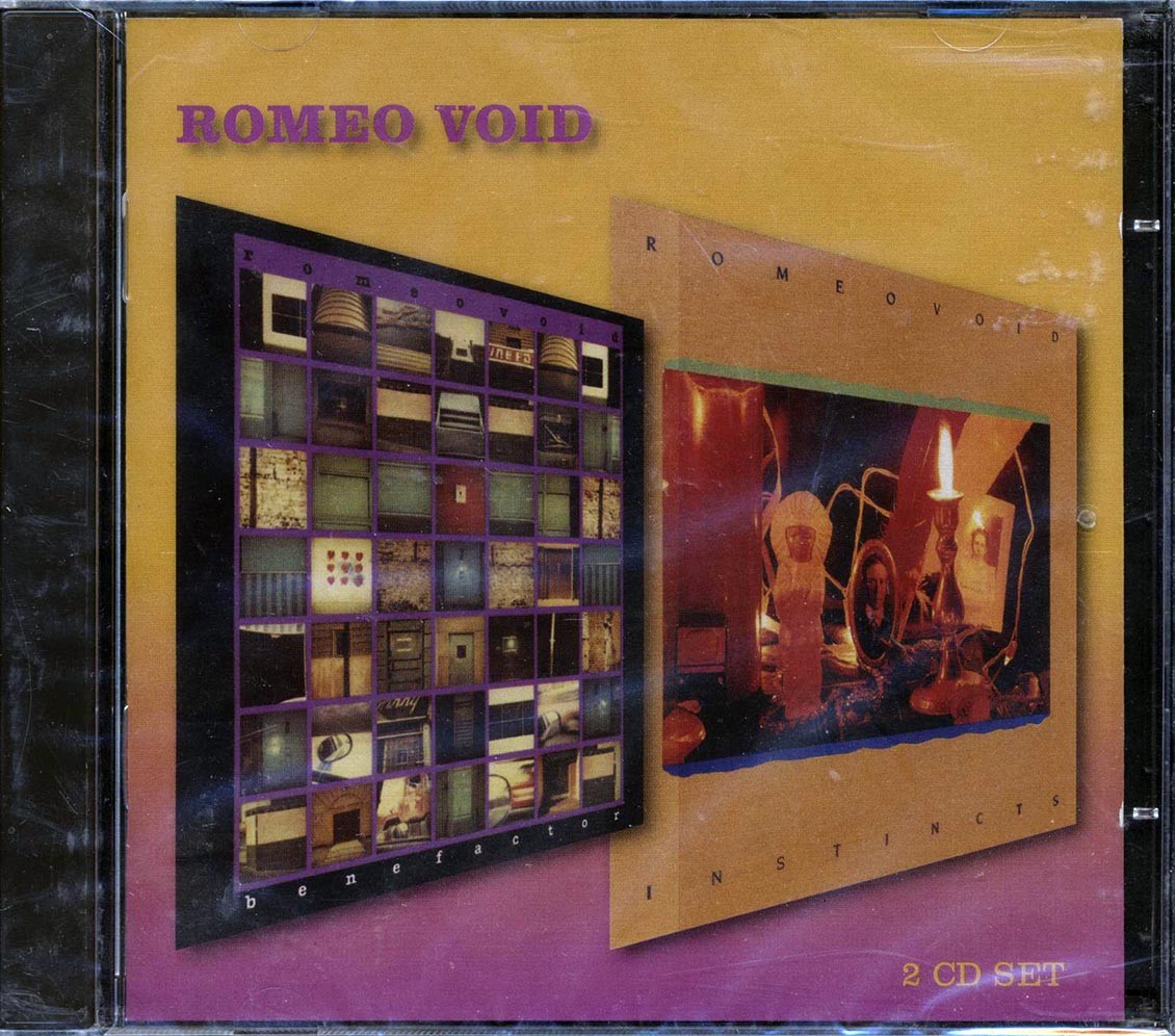ЗАПЕЧАТАННЫЙ НОВЫЙ диск Romeo Void - Benefactor + Instincts