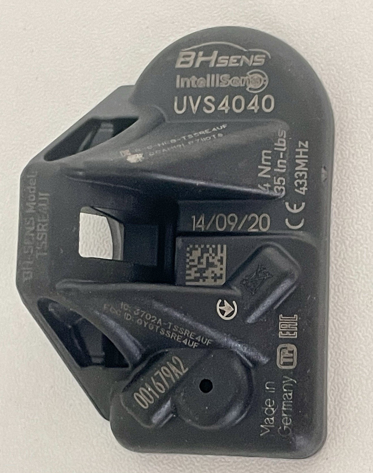 2x HUF IntelliSens UVS4040 TPMS Sensor 433MHz Fits BMW Rolls-Royce