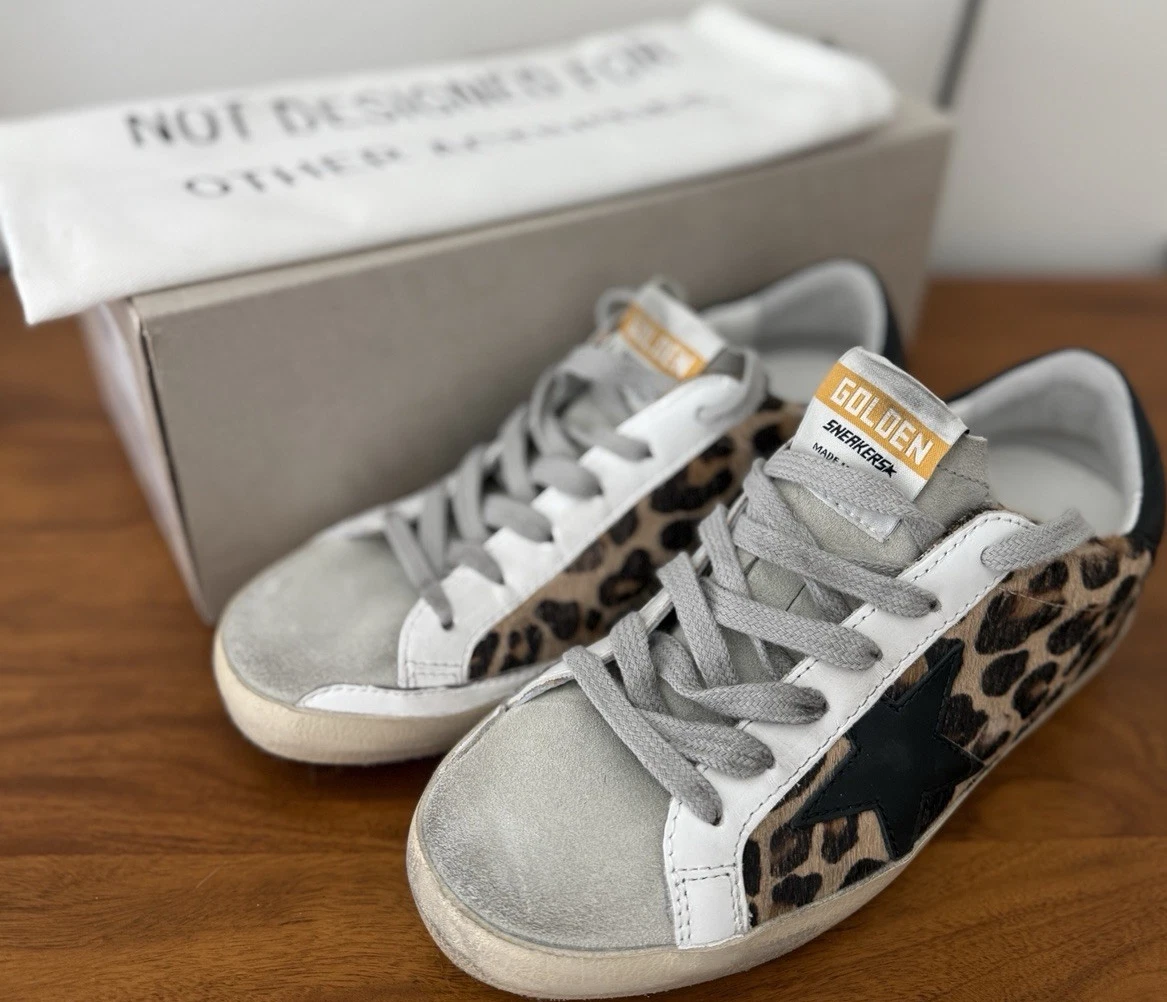 極美品]36 GOLDEN GOOSE SUPERSTAR LEOPARD Golden Goose Superstar 