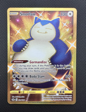 Snorlax Secret Rare 224/198 Chilling Reign on eBay